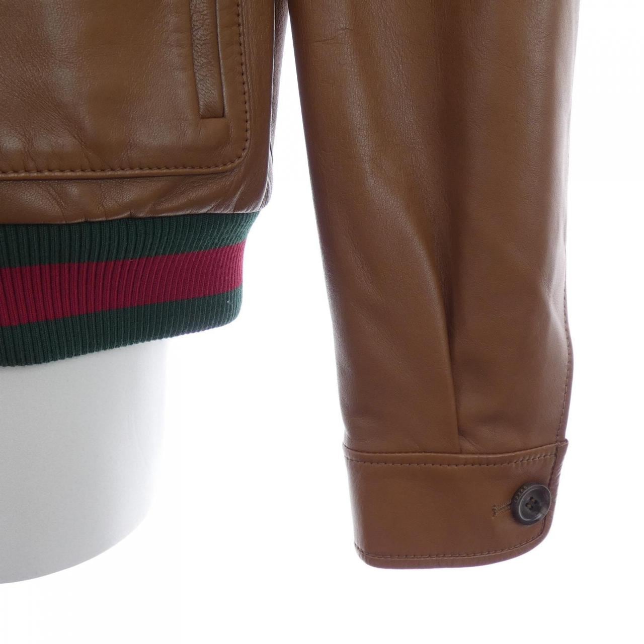 グッチ GUCCI 694614 XNAPL レザージャケット