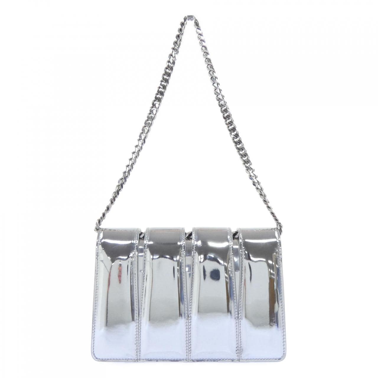 アレキサンダーマックイーン ALEXANDER McQUEEN 4リング スラッシュ ショルダー BAG