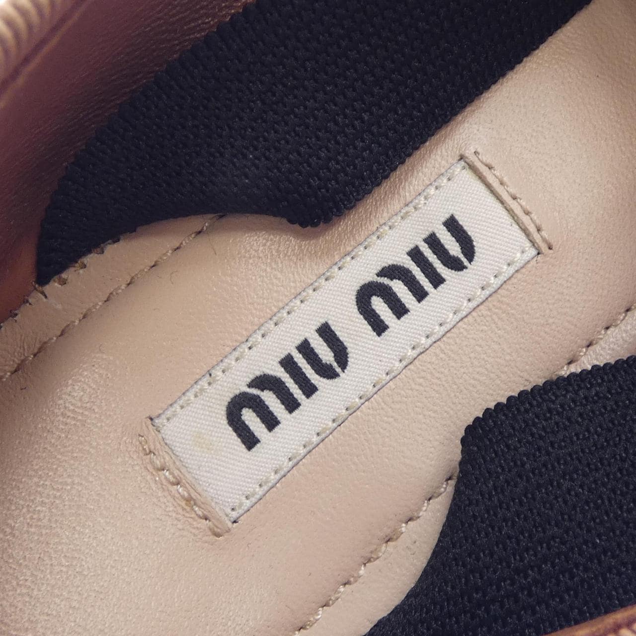ミュウミュウ MIU MIU バレリーナ 5F794D フラットシューズ