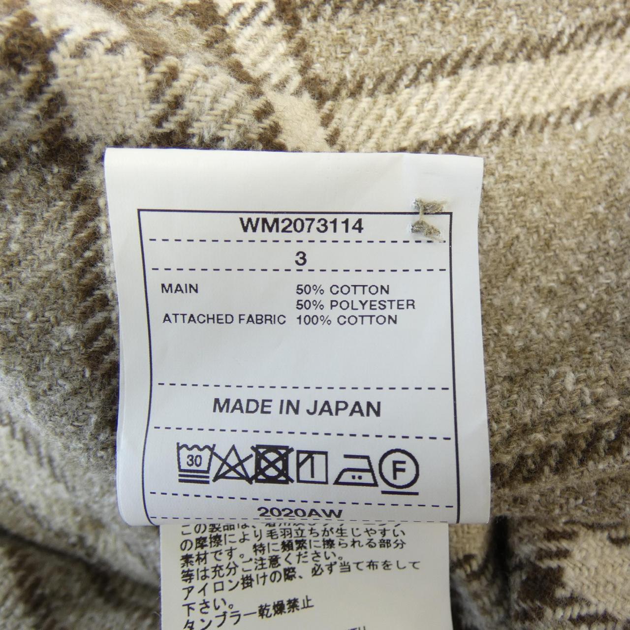 ホワイトマウンテニアリング WHITE MOUNTAINEERING シャツ