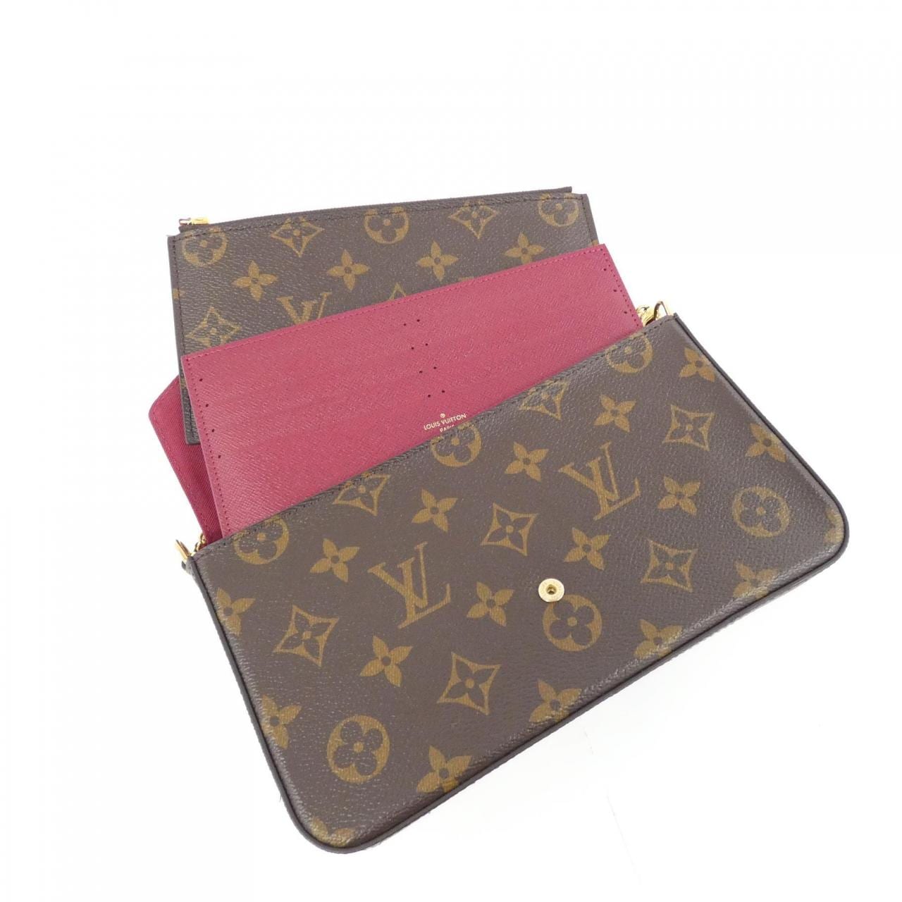 LOUIS VUITTON Monogram Pochette Félicie M61276 单肩包