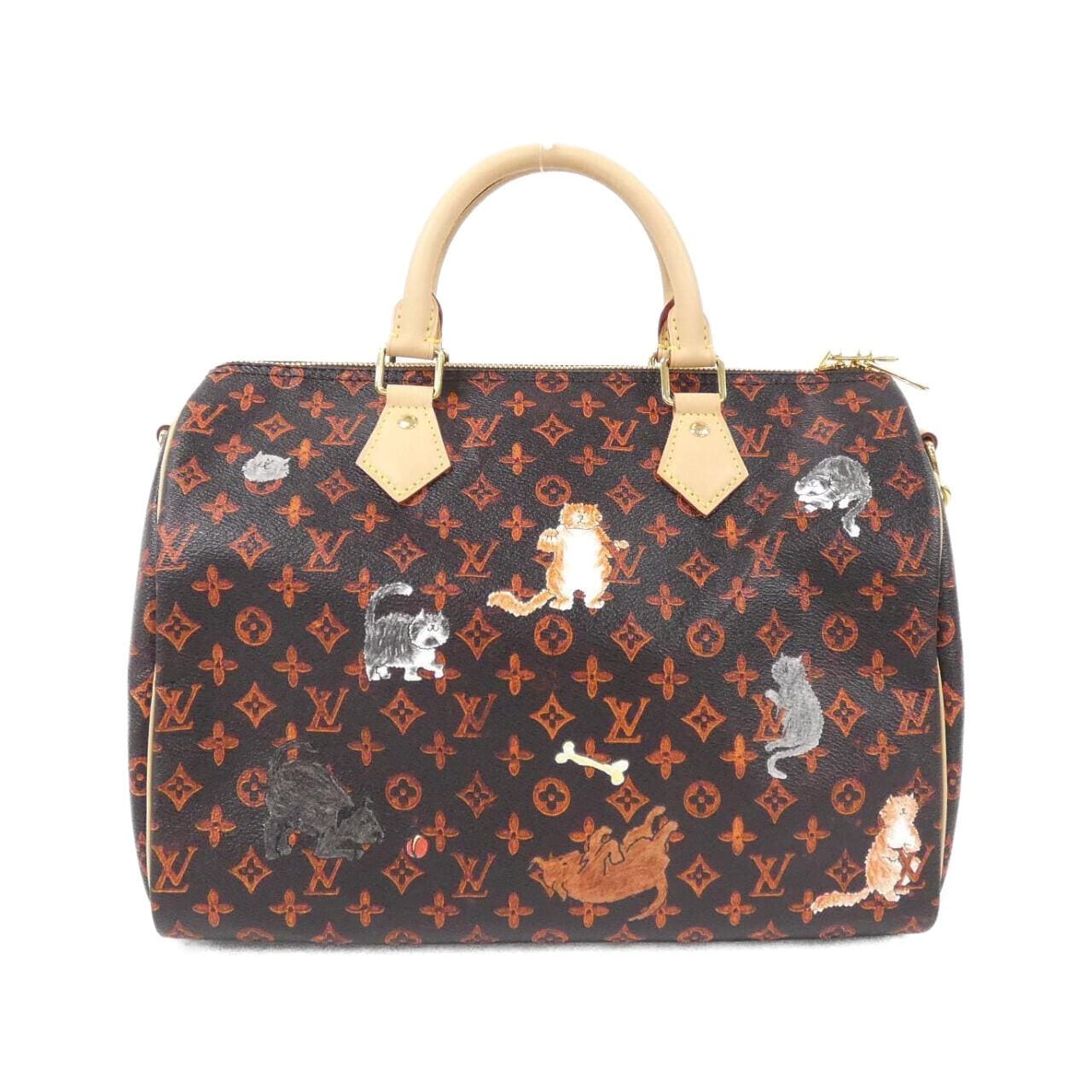 ルイヴィトン キャットグラム スピーディ バンドリエール 30cm M44401 ボストンバッグ