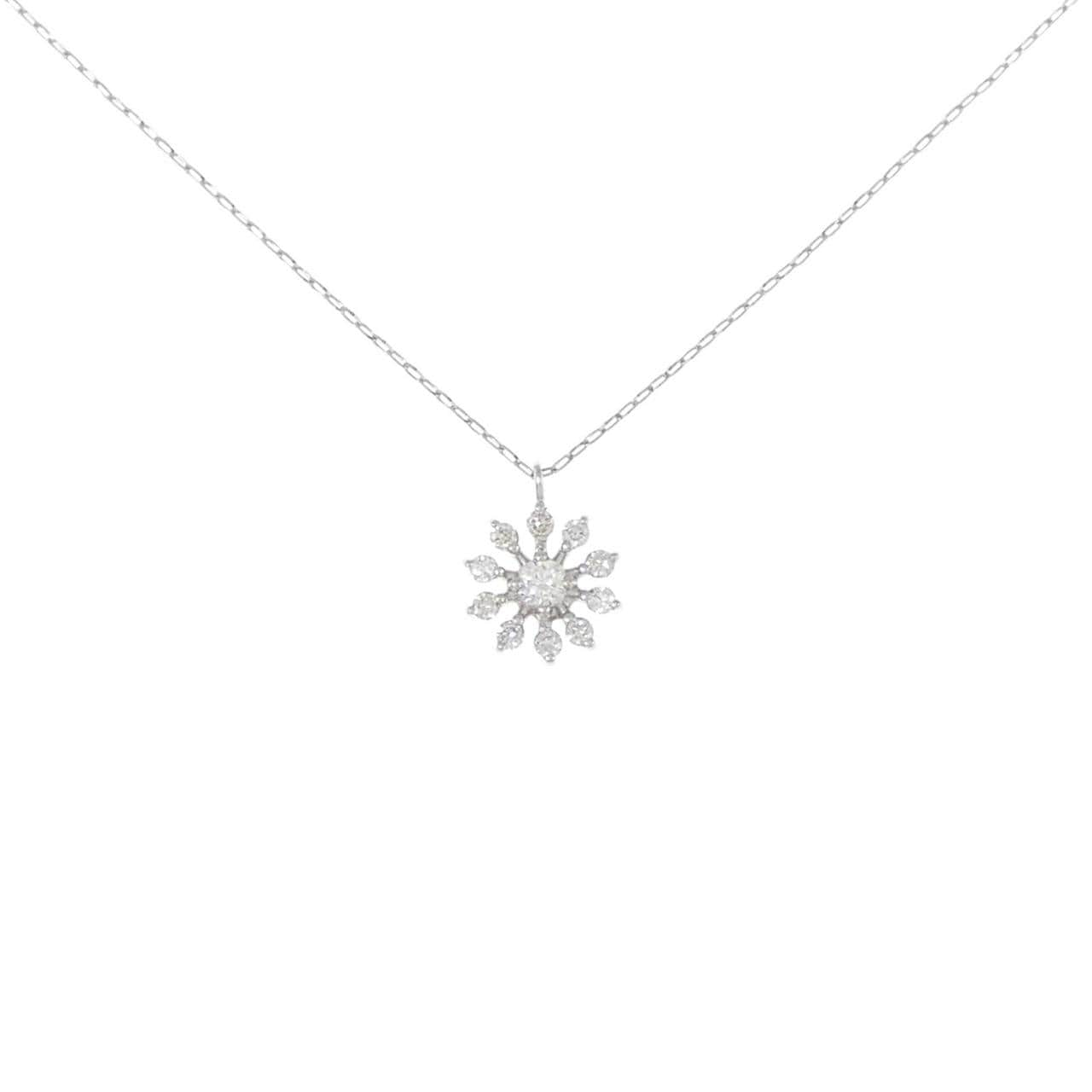 [BRAND NEW] PT Diamond Necklace 0.15CT