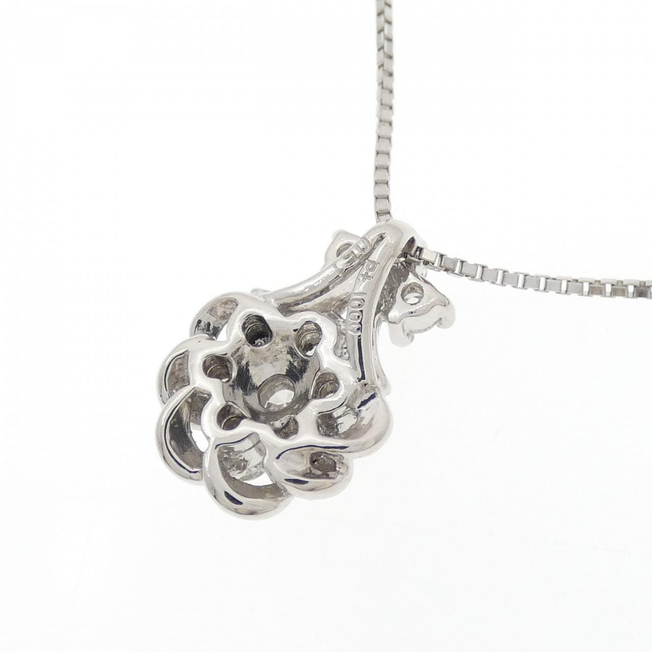 PT1000/PT850 ダイヤモンド ネックレス 0.51CT