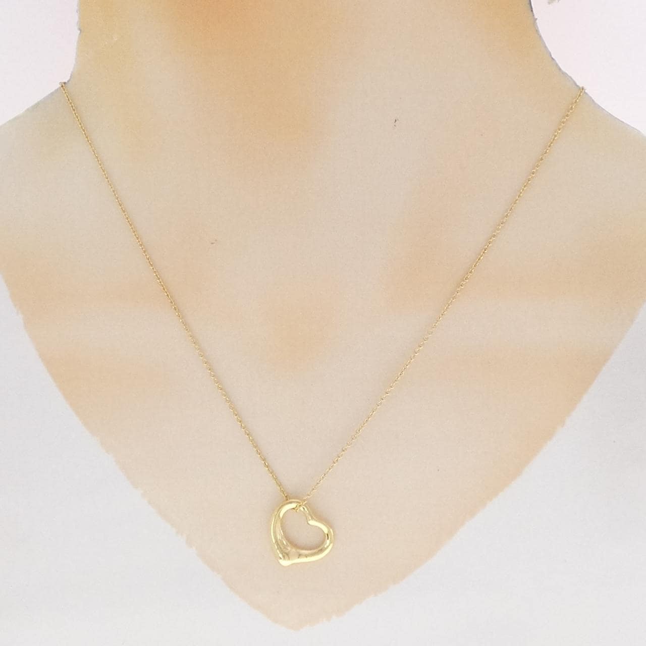 ティファニー オープンハート ネックレス