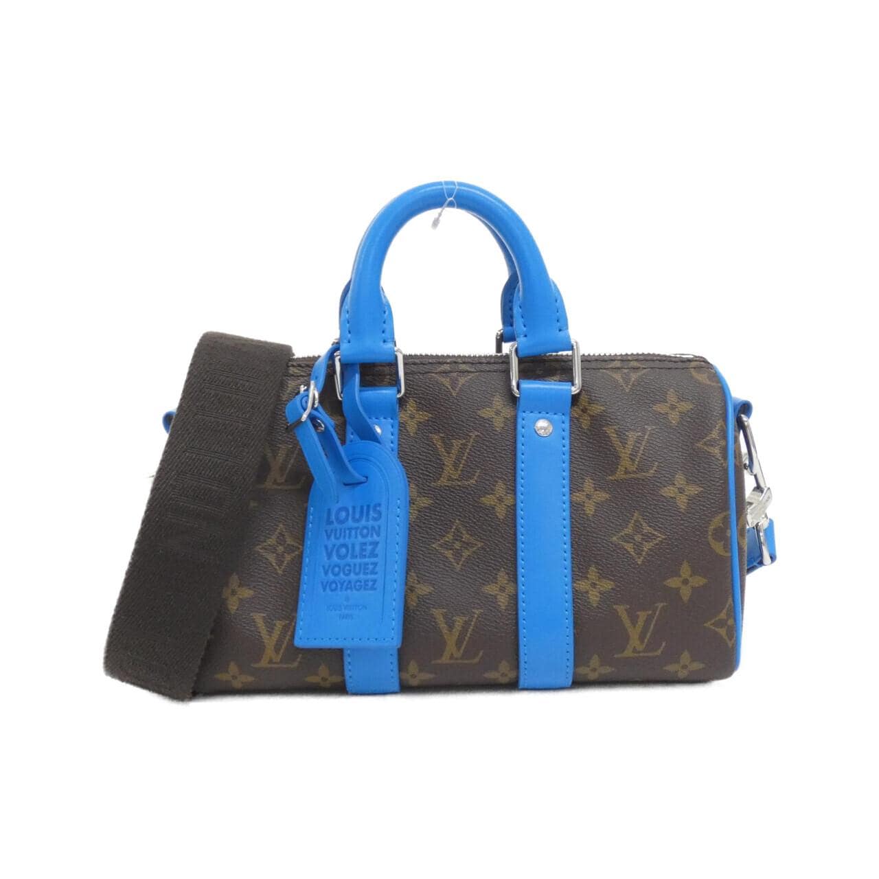 LOUIS VUITTON Monogram Macassar (LV Color Mania) Keepall Bandouliere 25公分 M12609 波士頓包