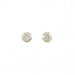 K18YG ダイヤモンド ピアス 0.28CT