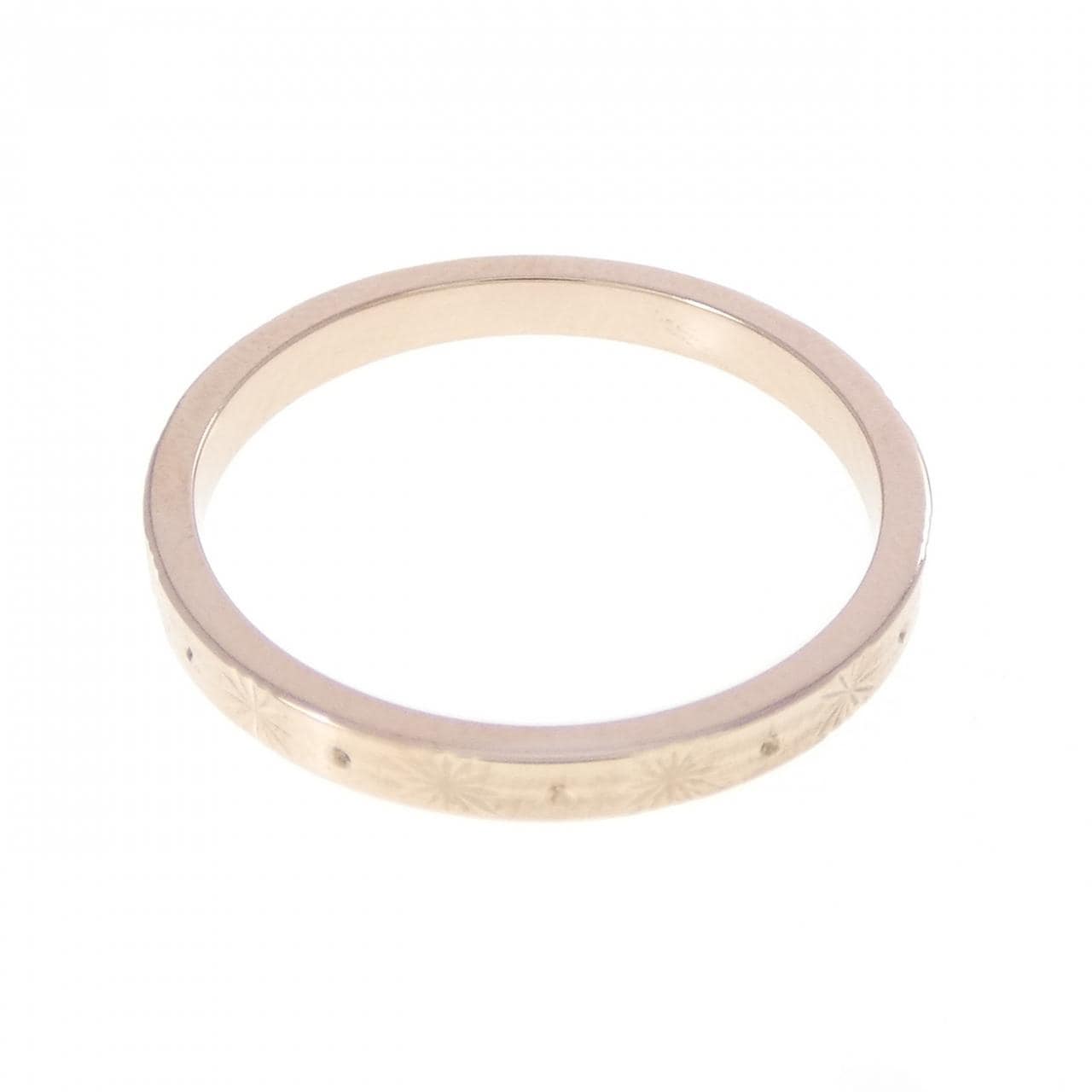 K18PG ダイヤモンド リング 0.01CT