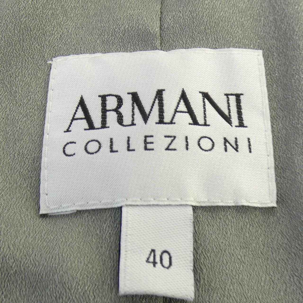 ARMANI collezioni系列無領夾克