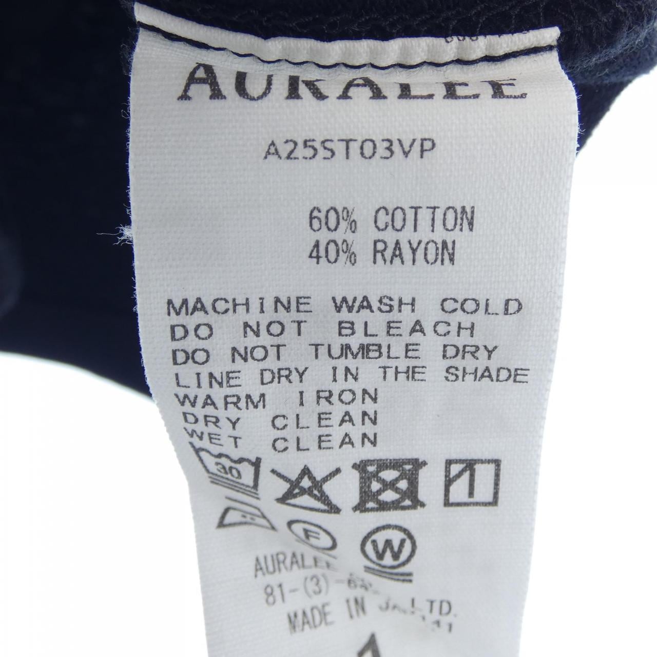 オーラリー AURALEE A25ST03VP トップス