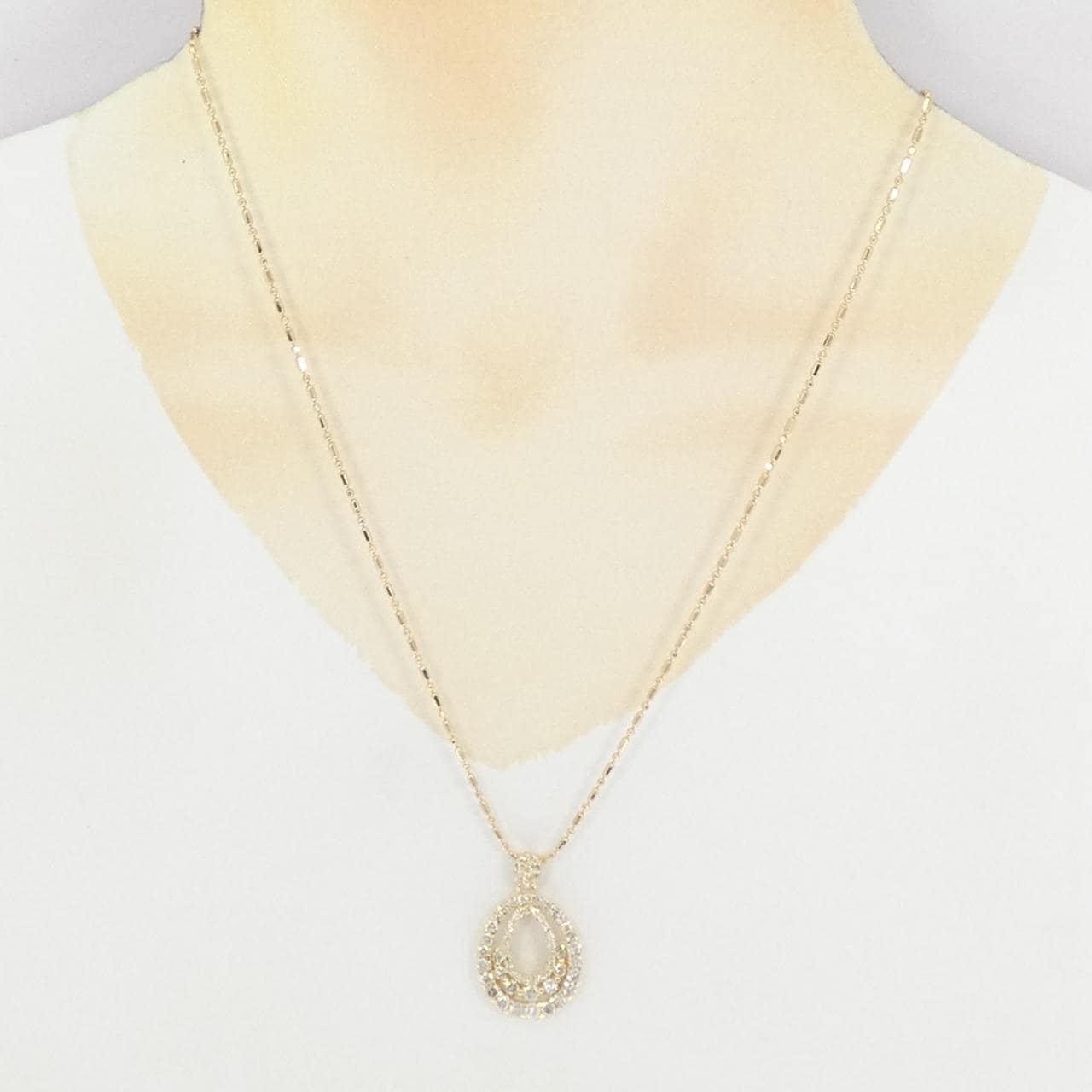 K18YG ダイヤモンド ネックレス 2.00CT