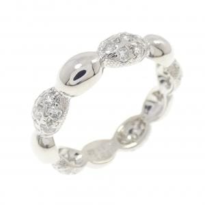 K18WG ダイヤモンド リング 0.58CT