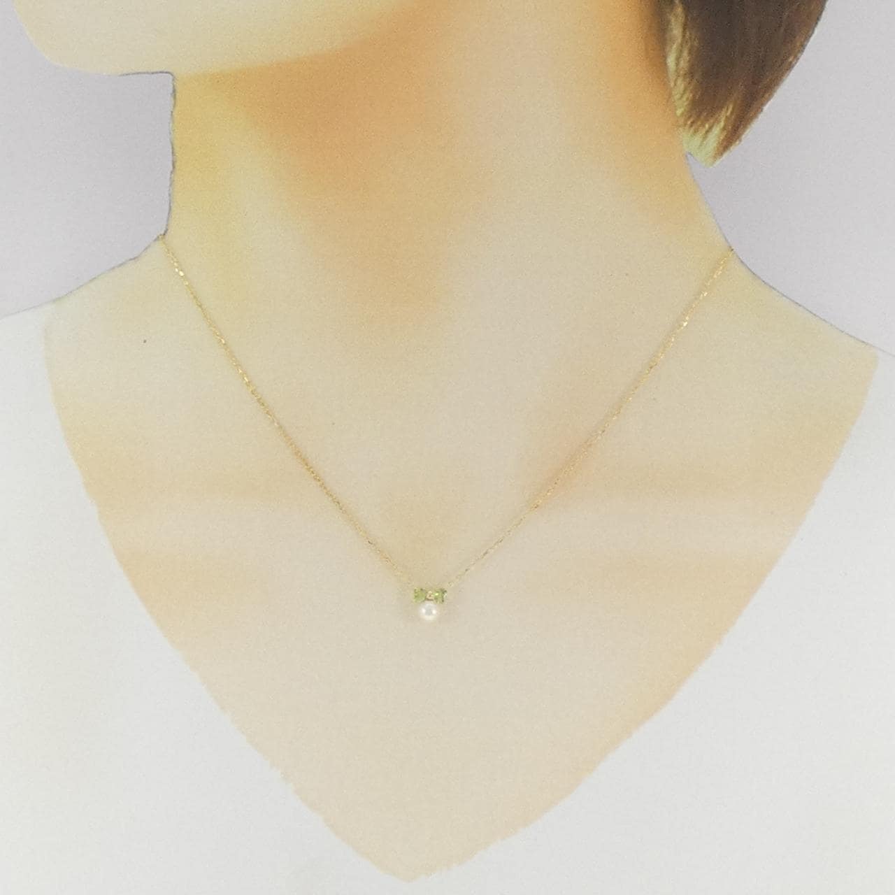 K10YG アコヤパール ネックレス 4.3mm