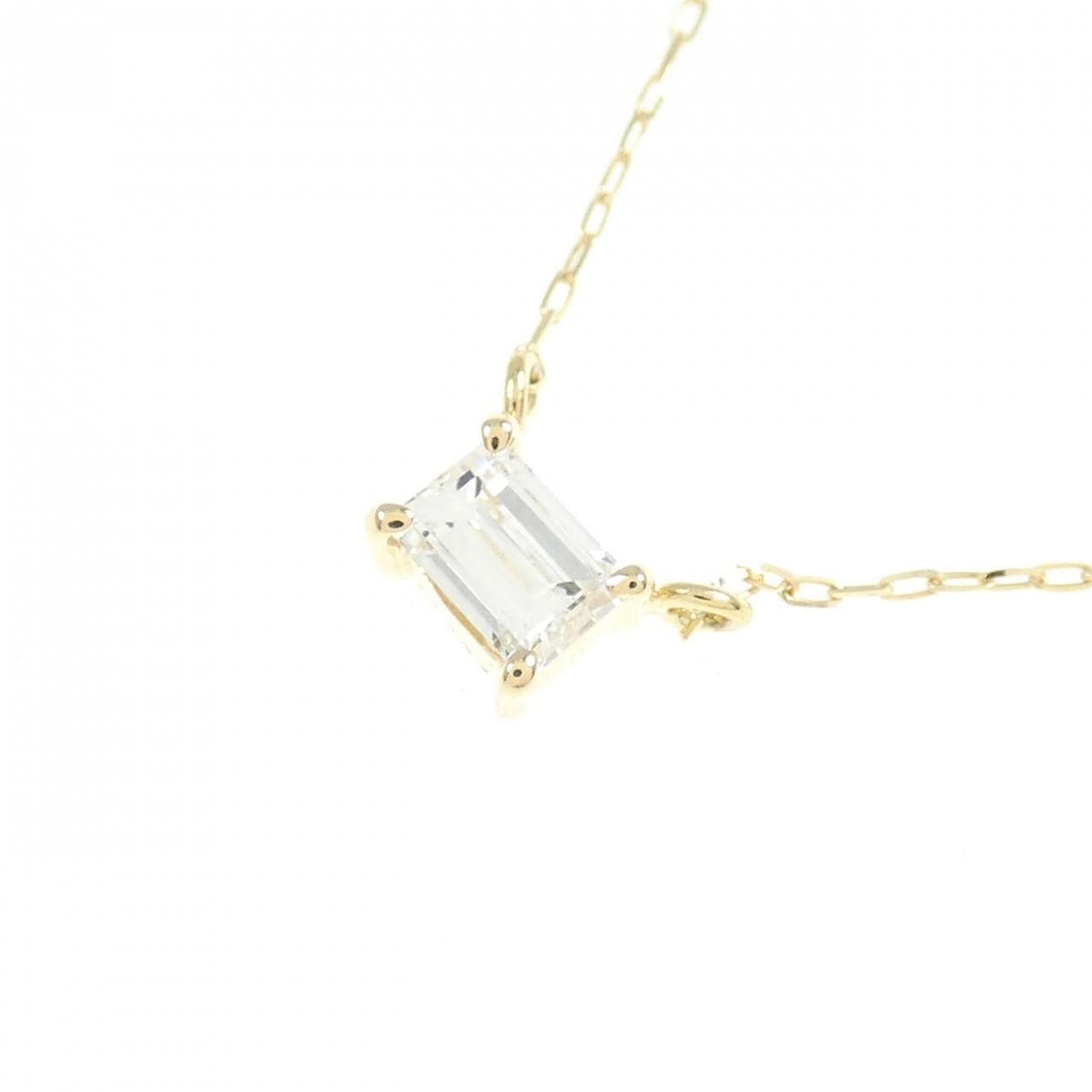 [Remake] K18YG Diamond necklace 0.20CT