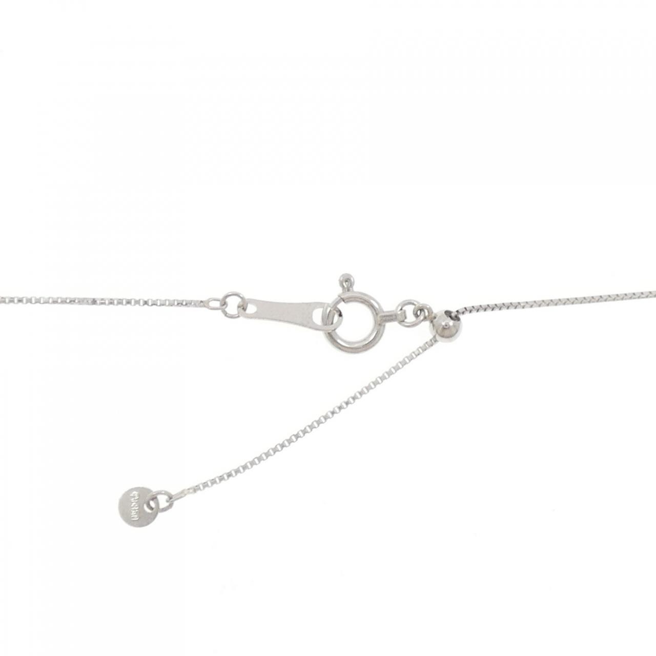 【新品】PT900/PT850 ダイヤモンド ネックレス 0.14CT