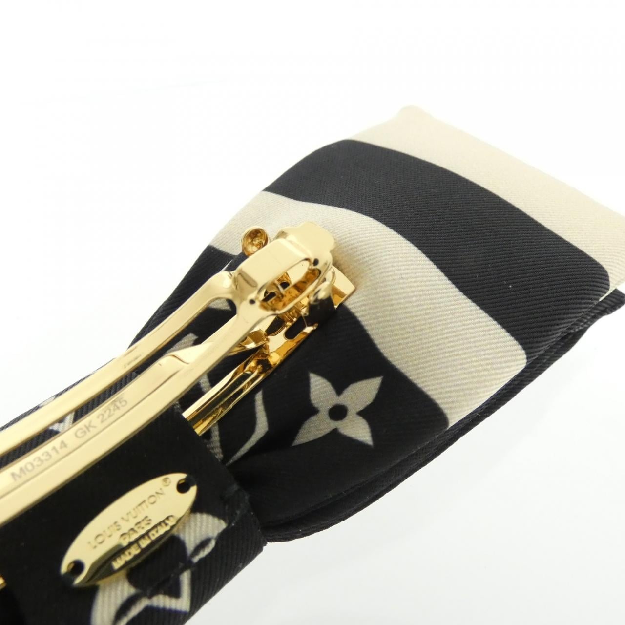 ルイヴィトン モノグラム ボウタイ モノグラム シルエット M03314 ヘアーアクセサリー