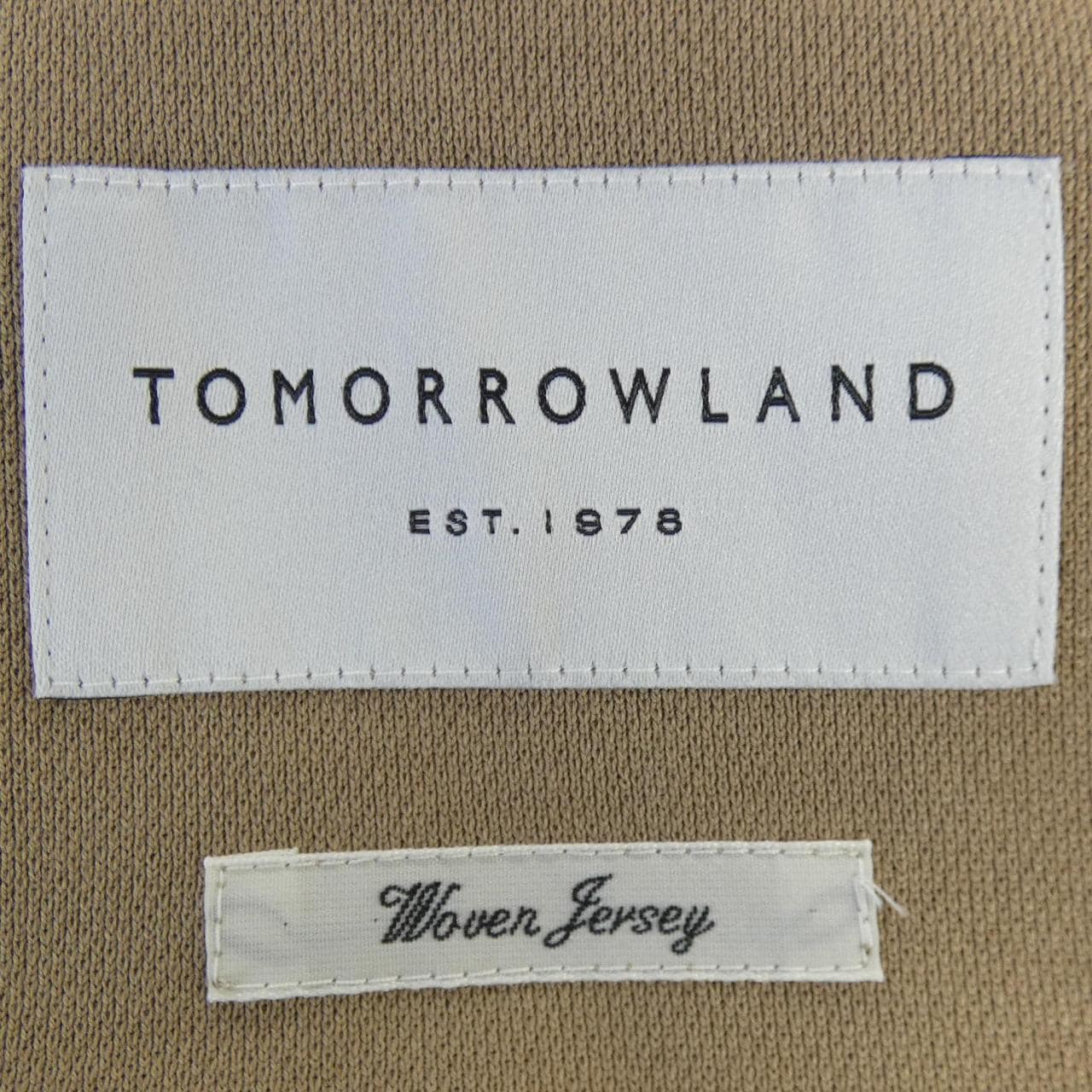 トゥモローランド TOMORROW LAND ジャケット