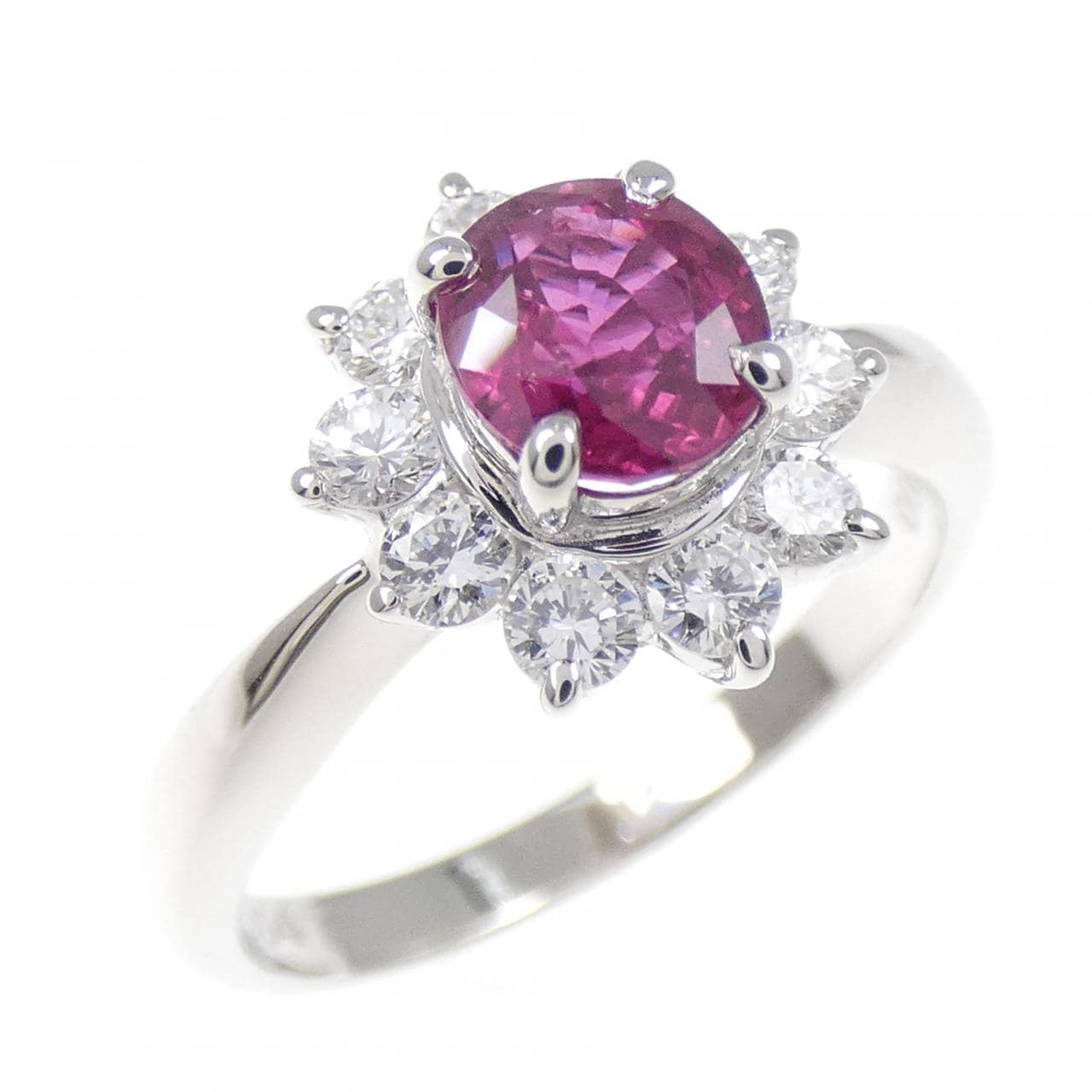 PT900 ルビー リング 0.92CT