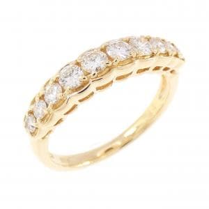 K18YG ダイヤモンド リング 0.54CT