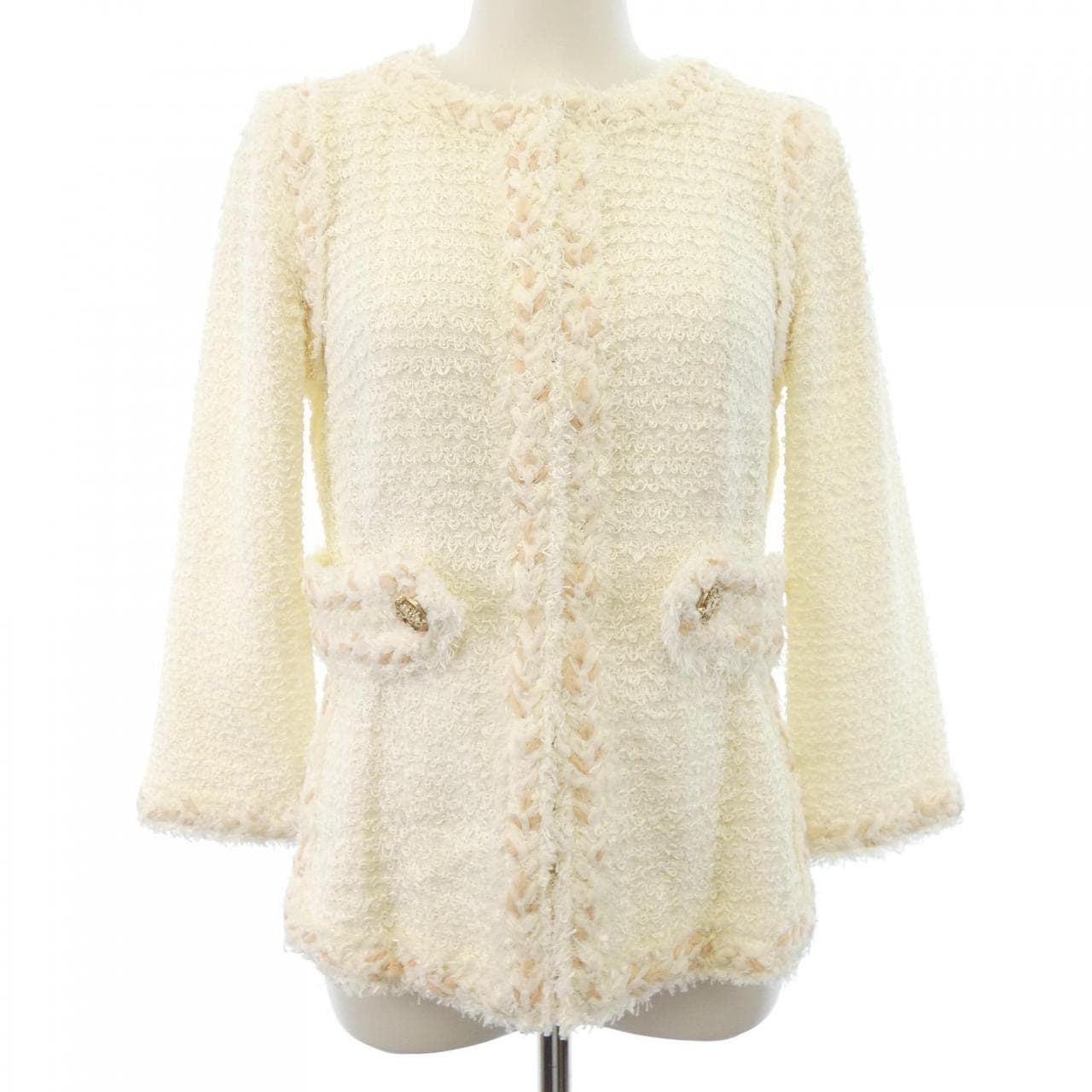 シャネル CHANEL P38184V27286 ノーカラージャケット