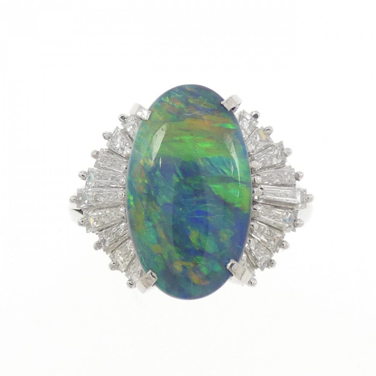 PT900 ブラックオパール リング 2.27CT