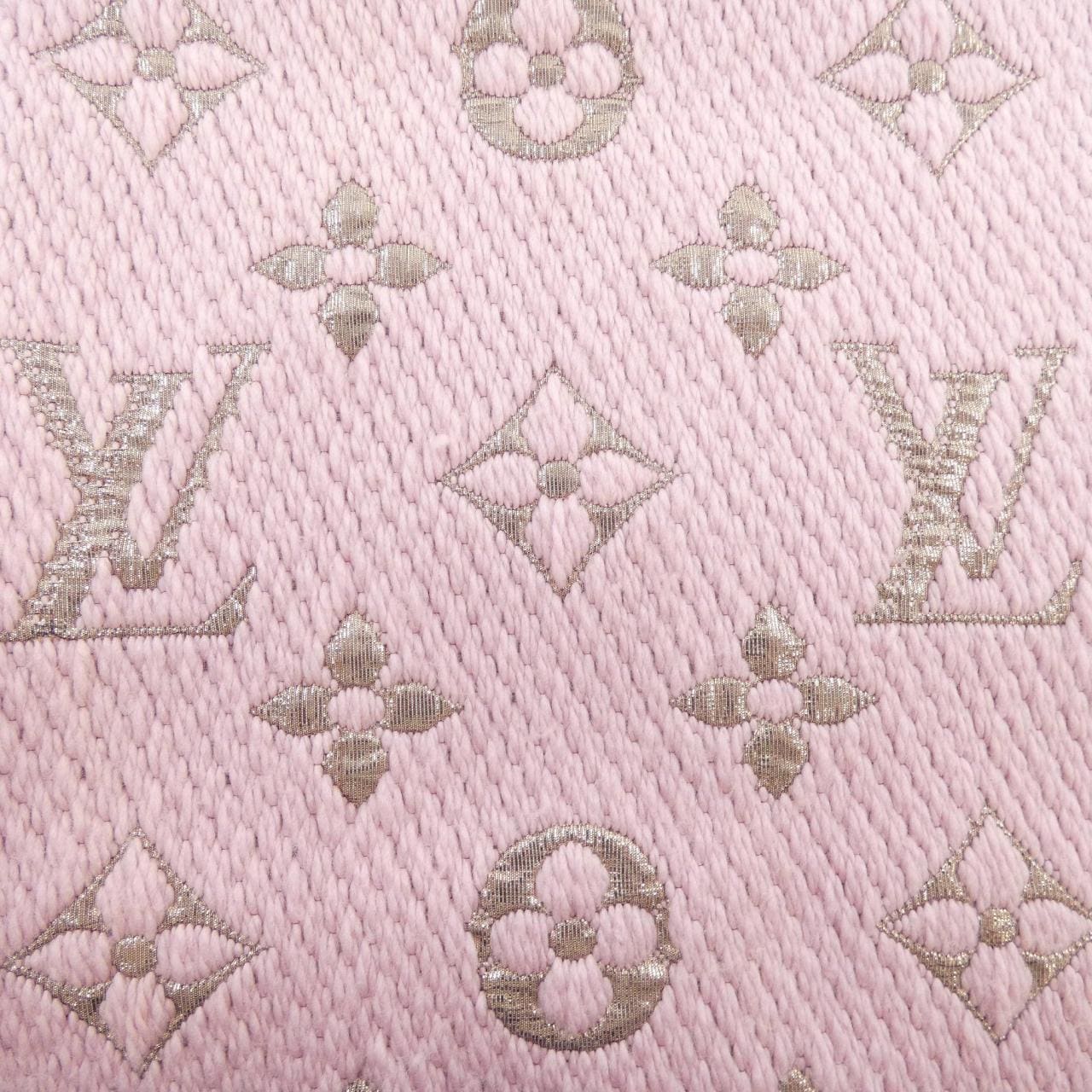ルイヴィトン LOUIS VUITTON エシャルプ ロゴマニア シャイン M70466 MUFFLER