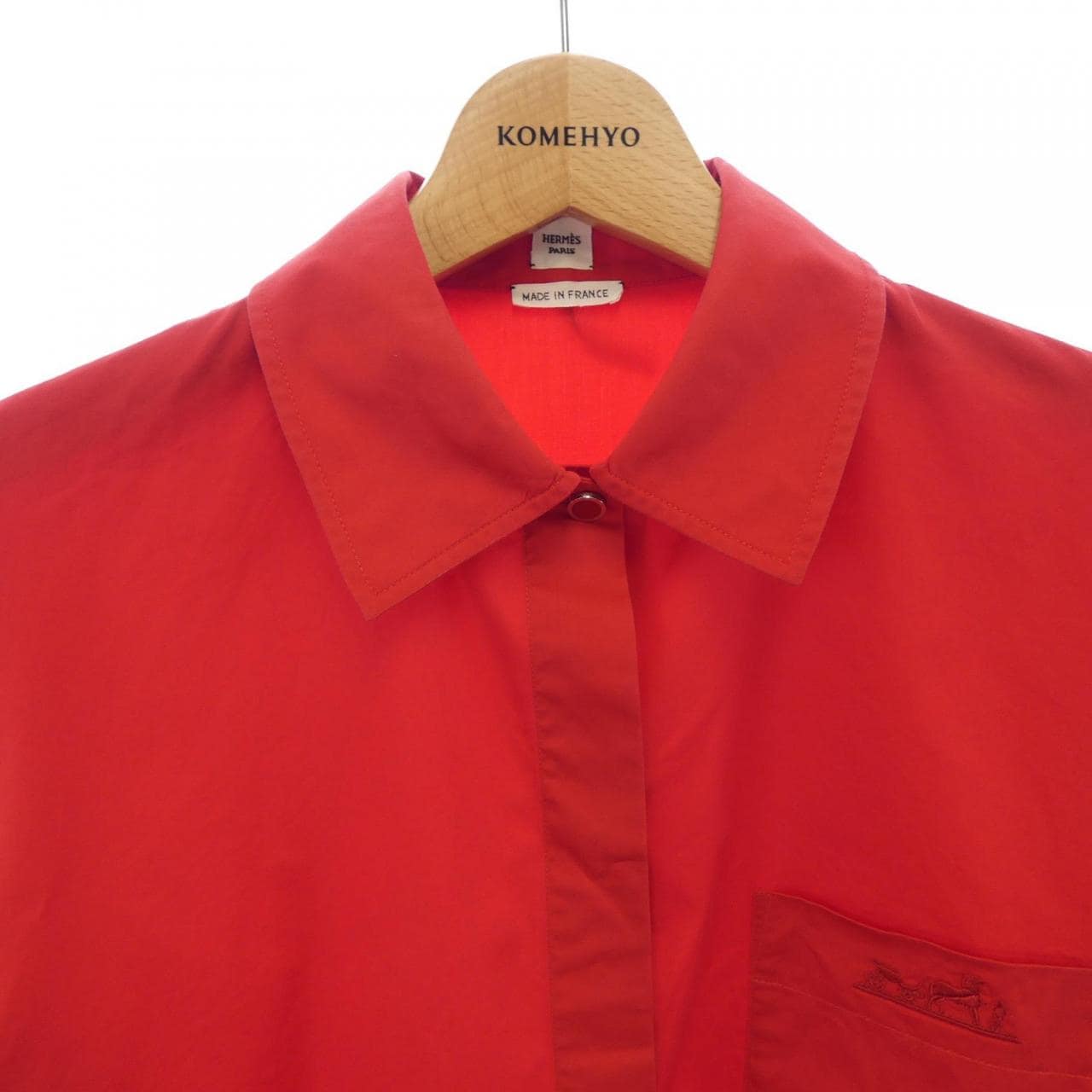 エルメス HERMES クルードセル　カレーシュ 4E0601DV シャツ