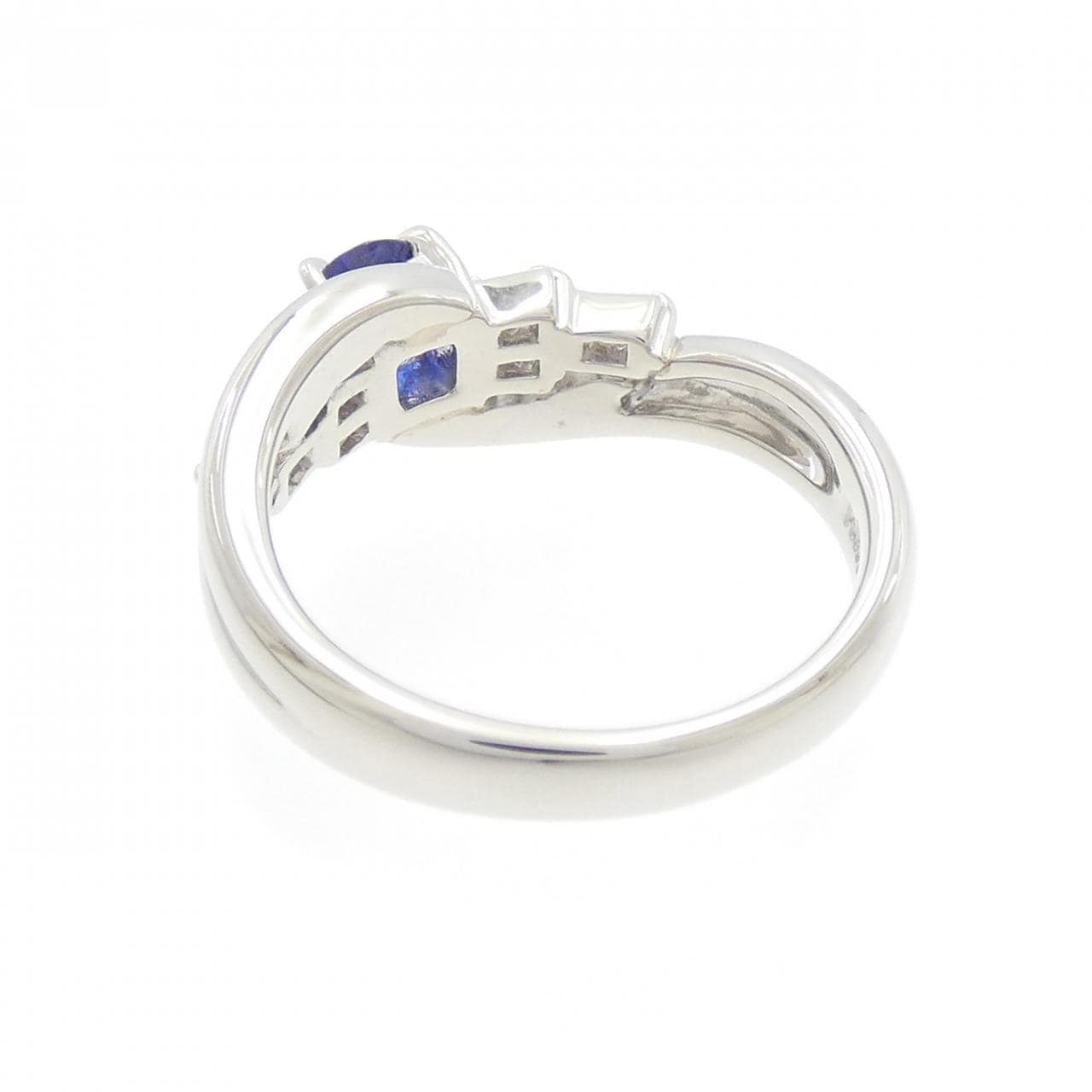 PT900 サファイヤ リング 0.55CT