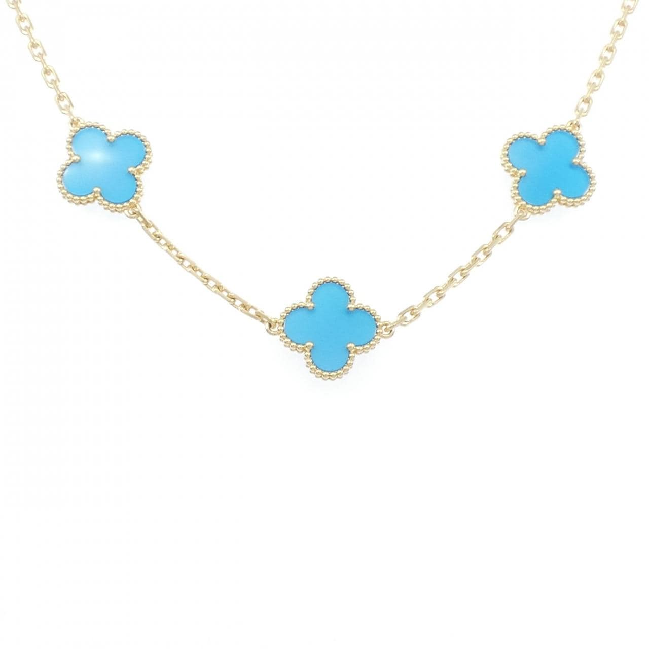 ヴァンクリーフ&アーペル ヴィンテージアルハンブラ 10モチーフ ネックレス