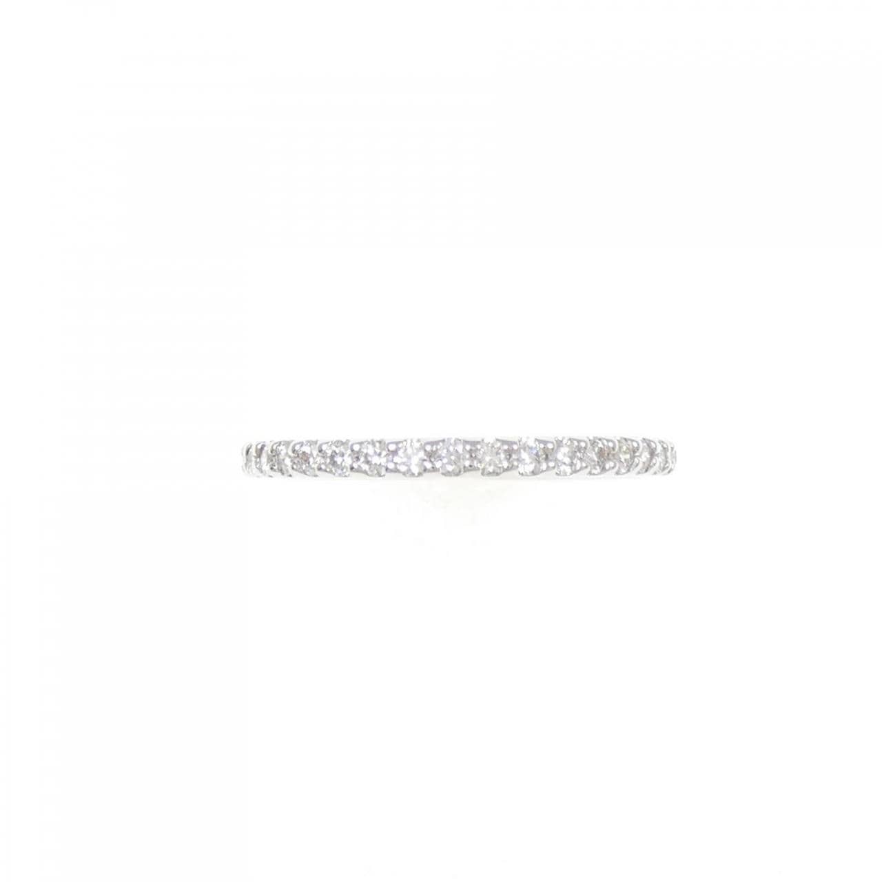 K14WG ダイヤモンド リング 0.18CT