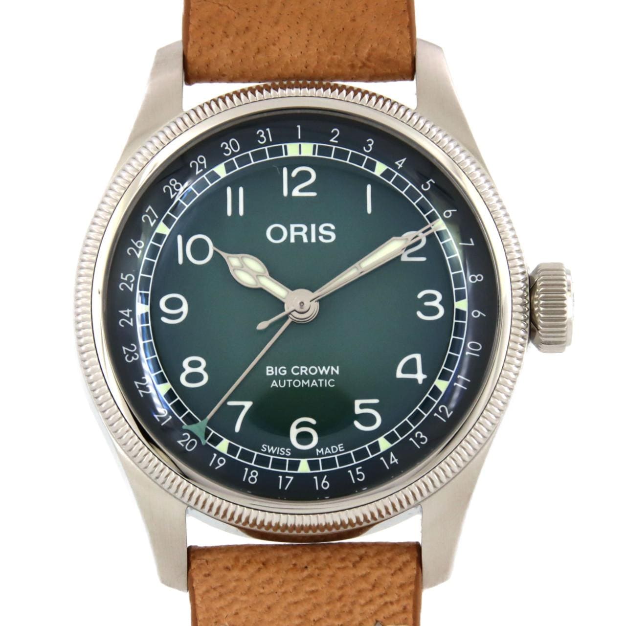 [BRAND NEW] Oris Big Crown Pointer Date Cervo Volante 01 754 7779 4067-Set SS Automatic