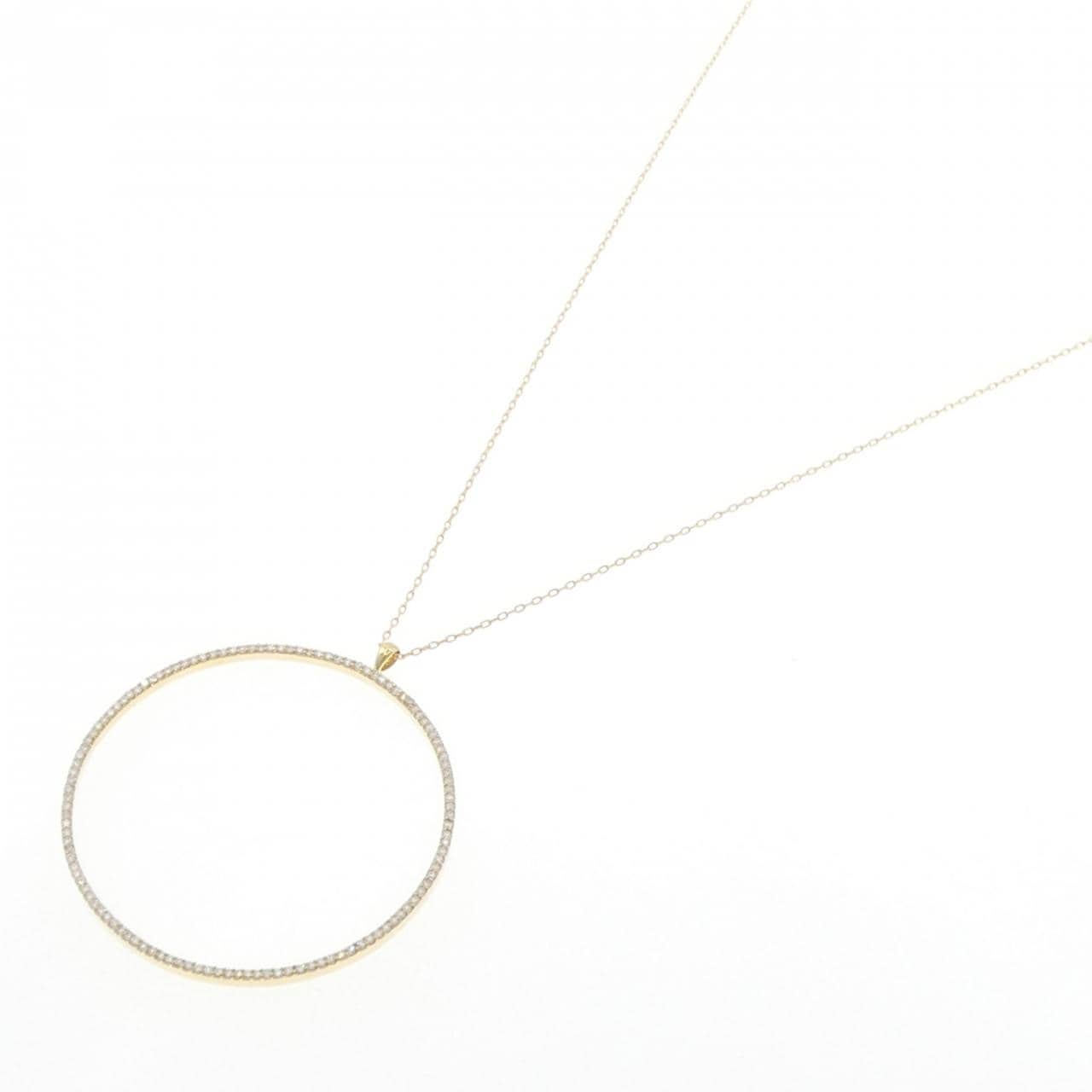 K18YG ダイヤモンド ネックレス 1.00CT