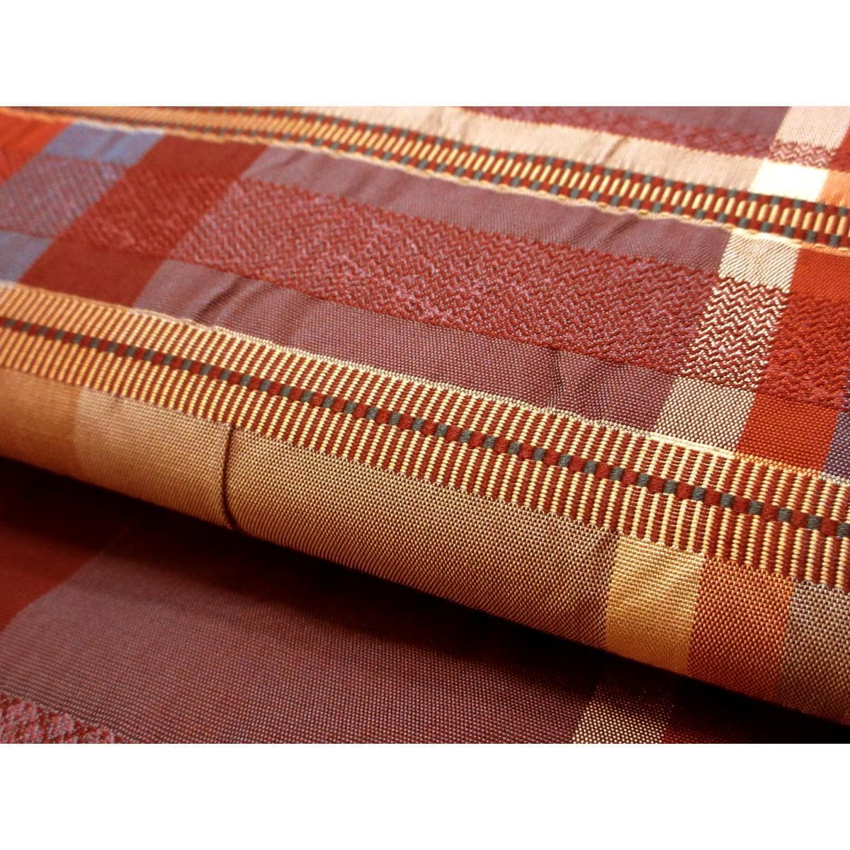 名古屋帯　しじら織　全通柄