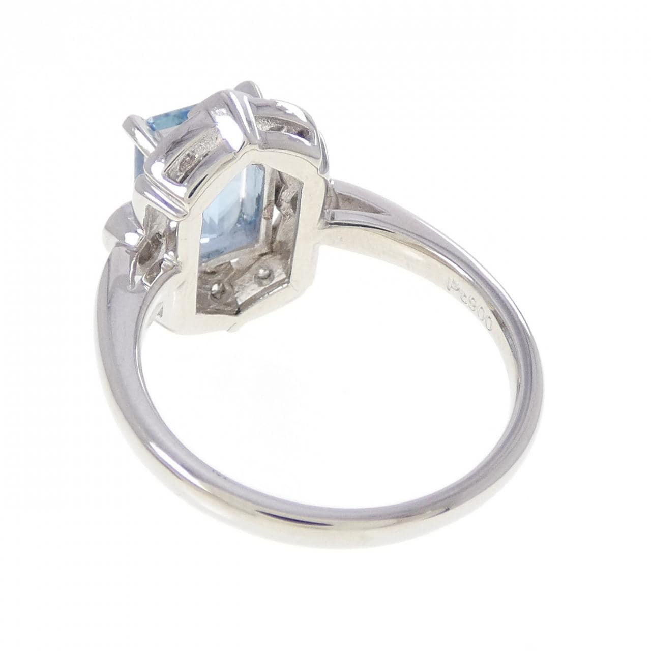 奥佳 アクアマリン リング 1.56CT