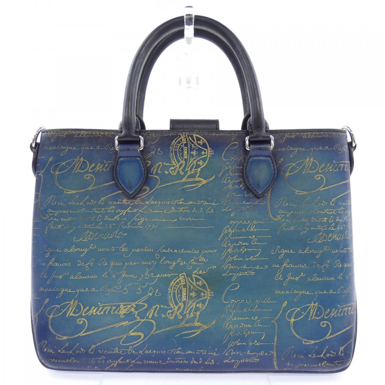 ベルルッティ Berluti トゥジュールXSスクリットレザートートバック BAG