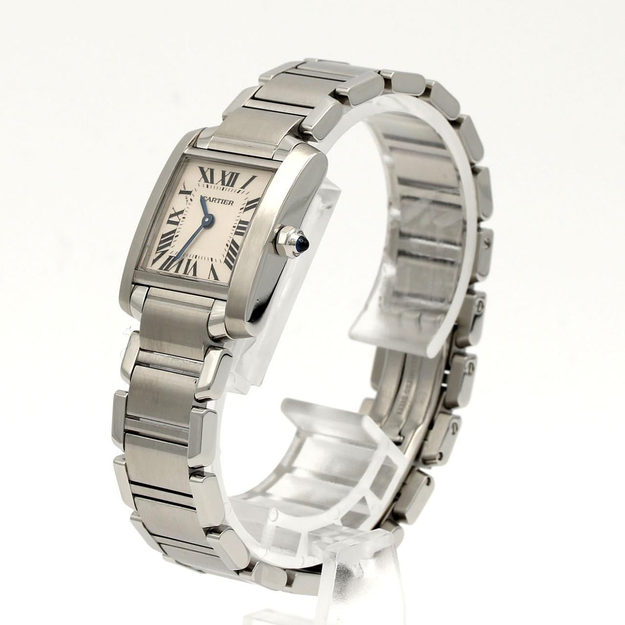 カルティエ タンクフランセーズSM W51008Q3 SS クォーツ