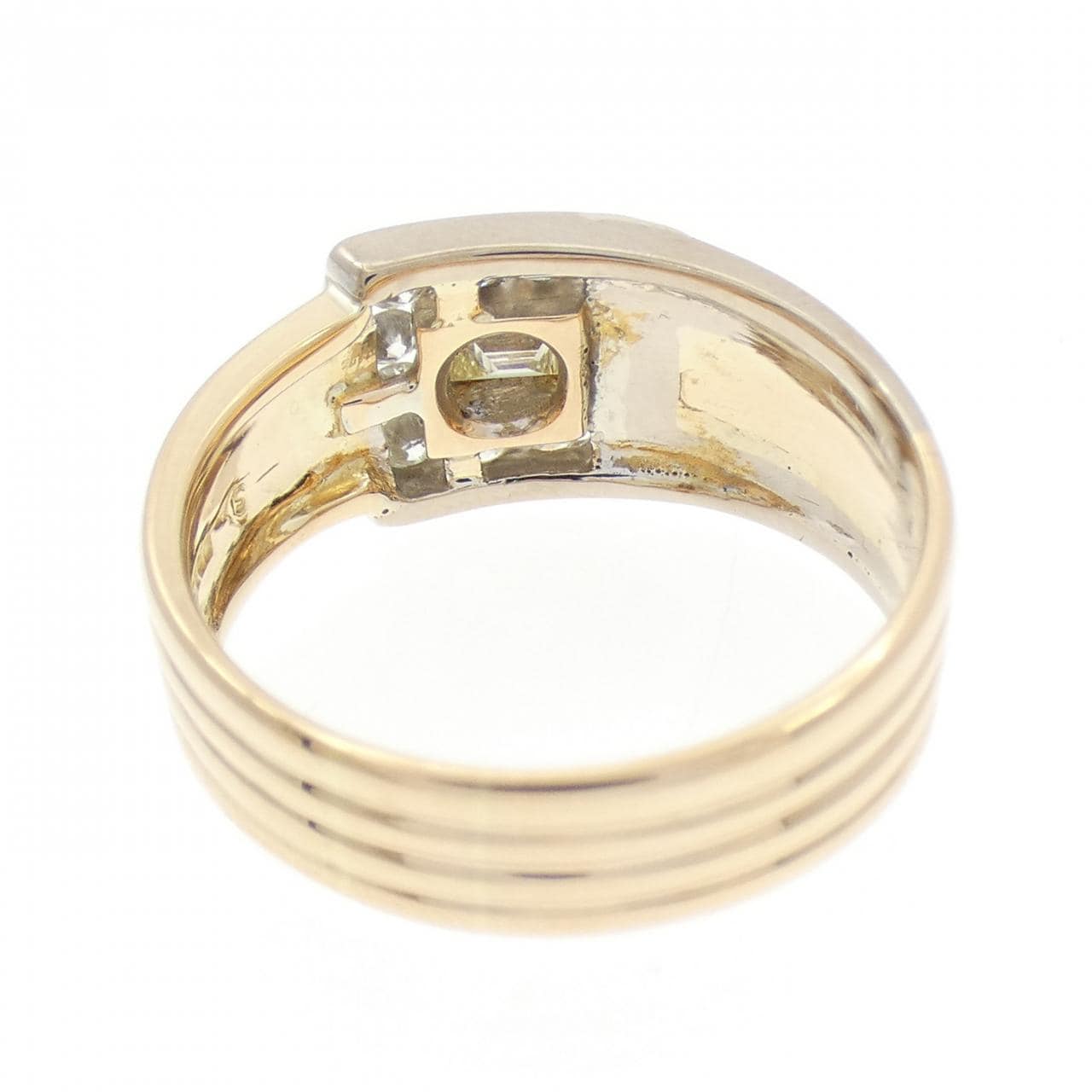 750YG/750WG ダイヤモンド リング 0.25CT