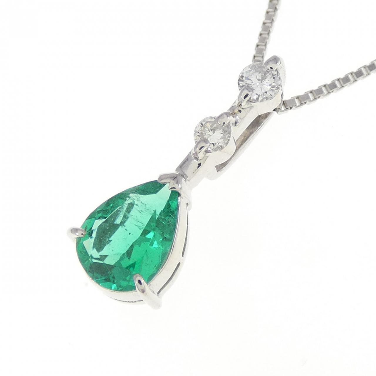 PT Emerald Necklace 0.58CT