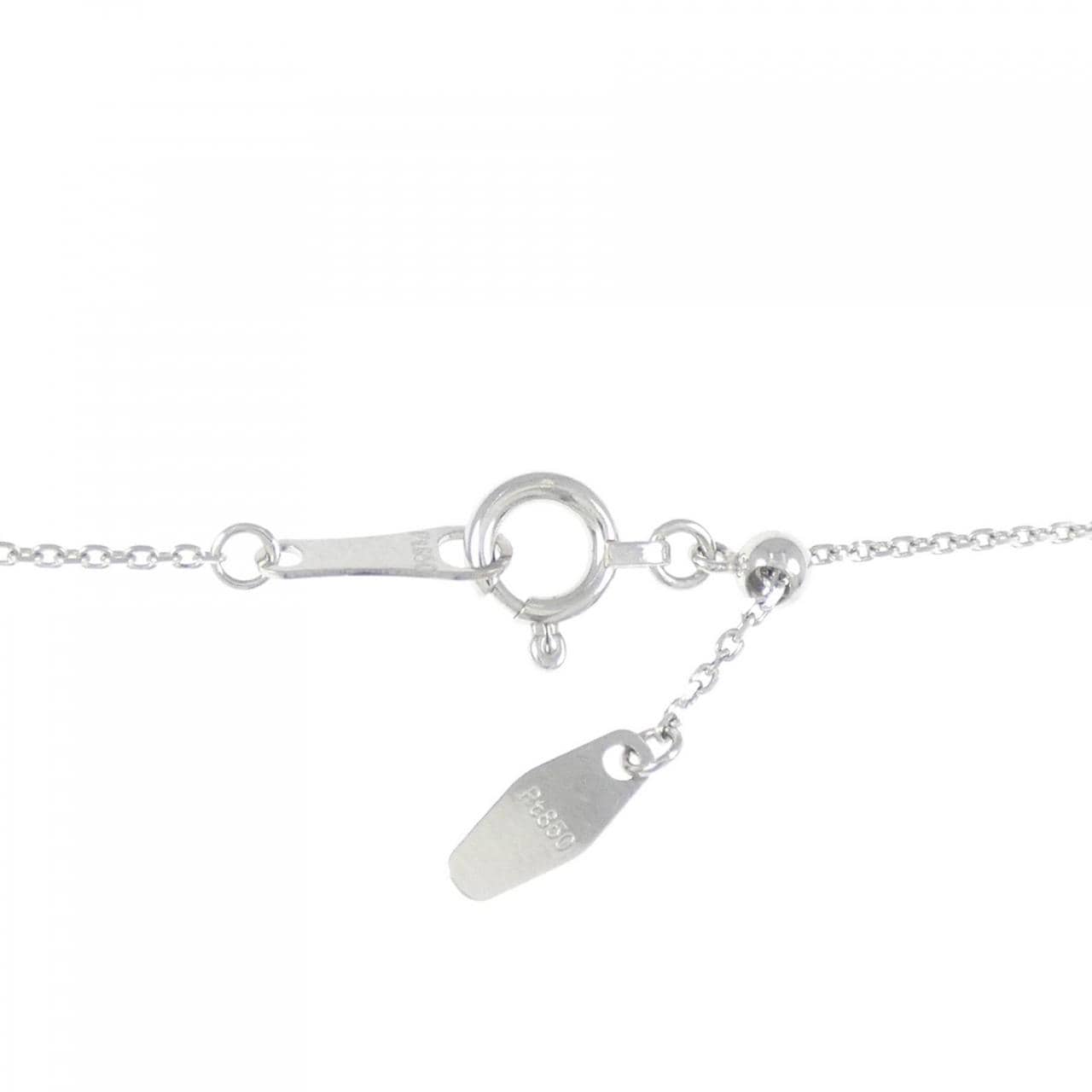 [新品] PT900/PT850 馬蹄形鑽石項鍊 0.312CT
