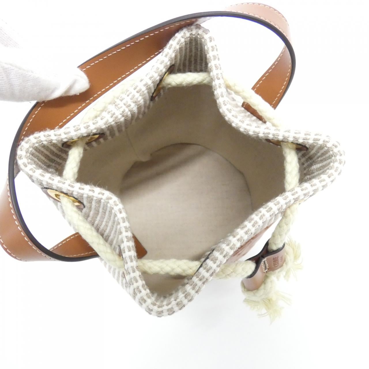 【新品】セリーヌ ティーン ドローストリング 196532FEA バッグ