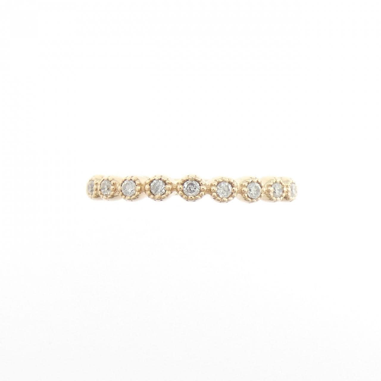 アガット ダイヤモンド ピンキーリング 0.07CT