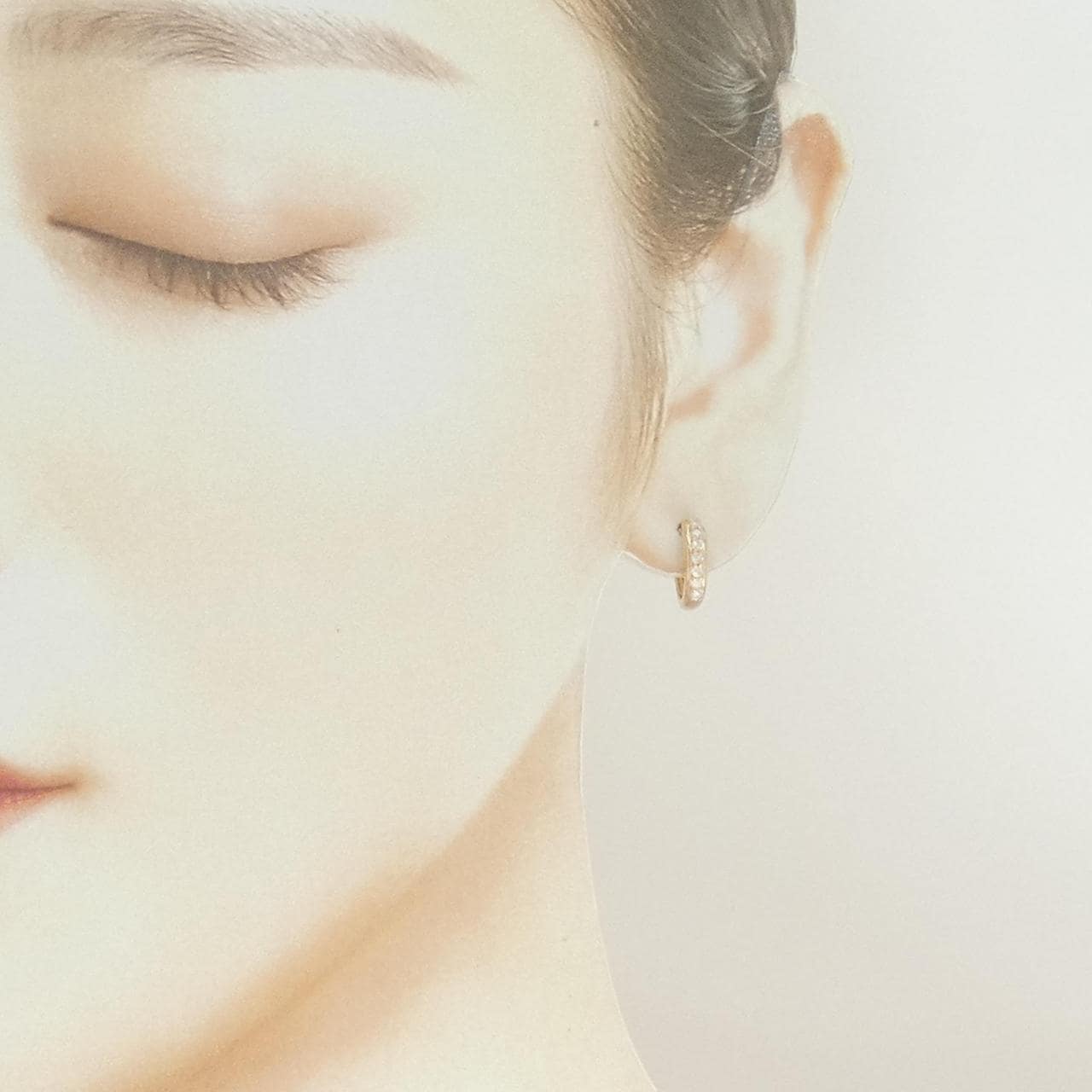 K18PG/K18YG ダイヤモンド イヤリング 0.20CT