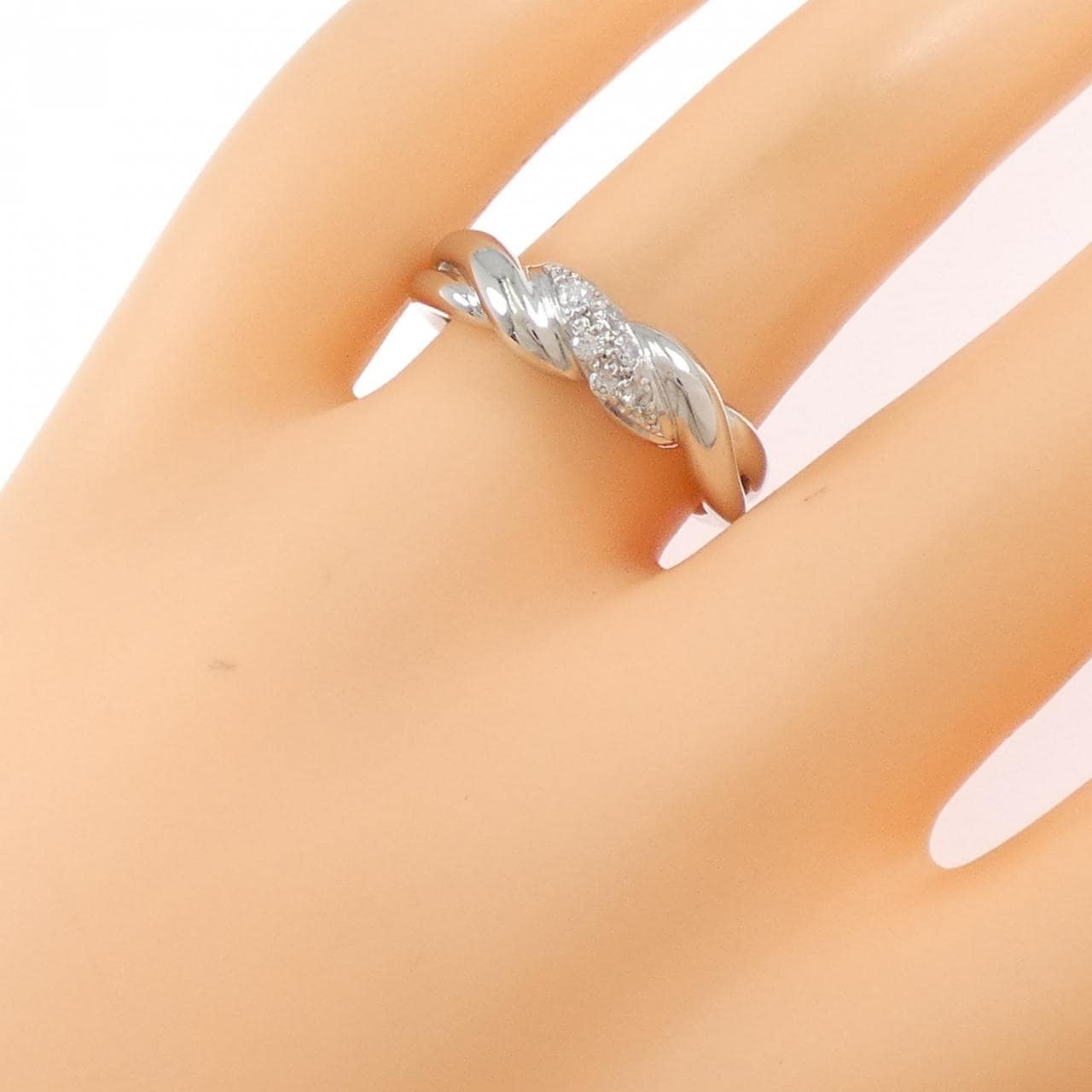 PT900 ダイヤモンド リング 0.1CT