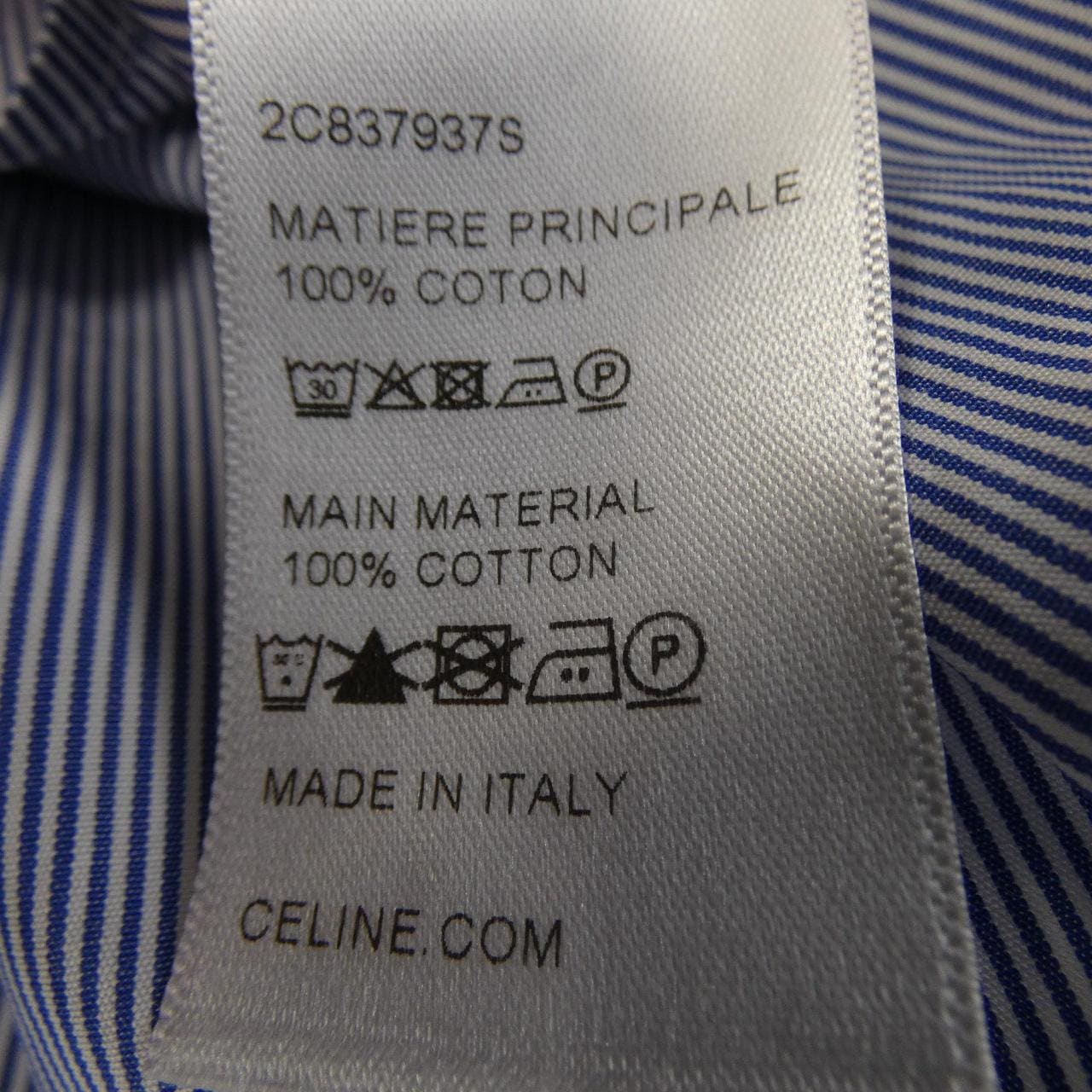 セリーヌ CELINE 2C837937S シャツ
