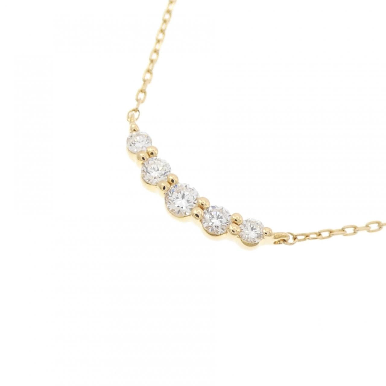 スタージュエリー ダイヤモンド ネックレス 0.10CT
