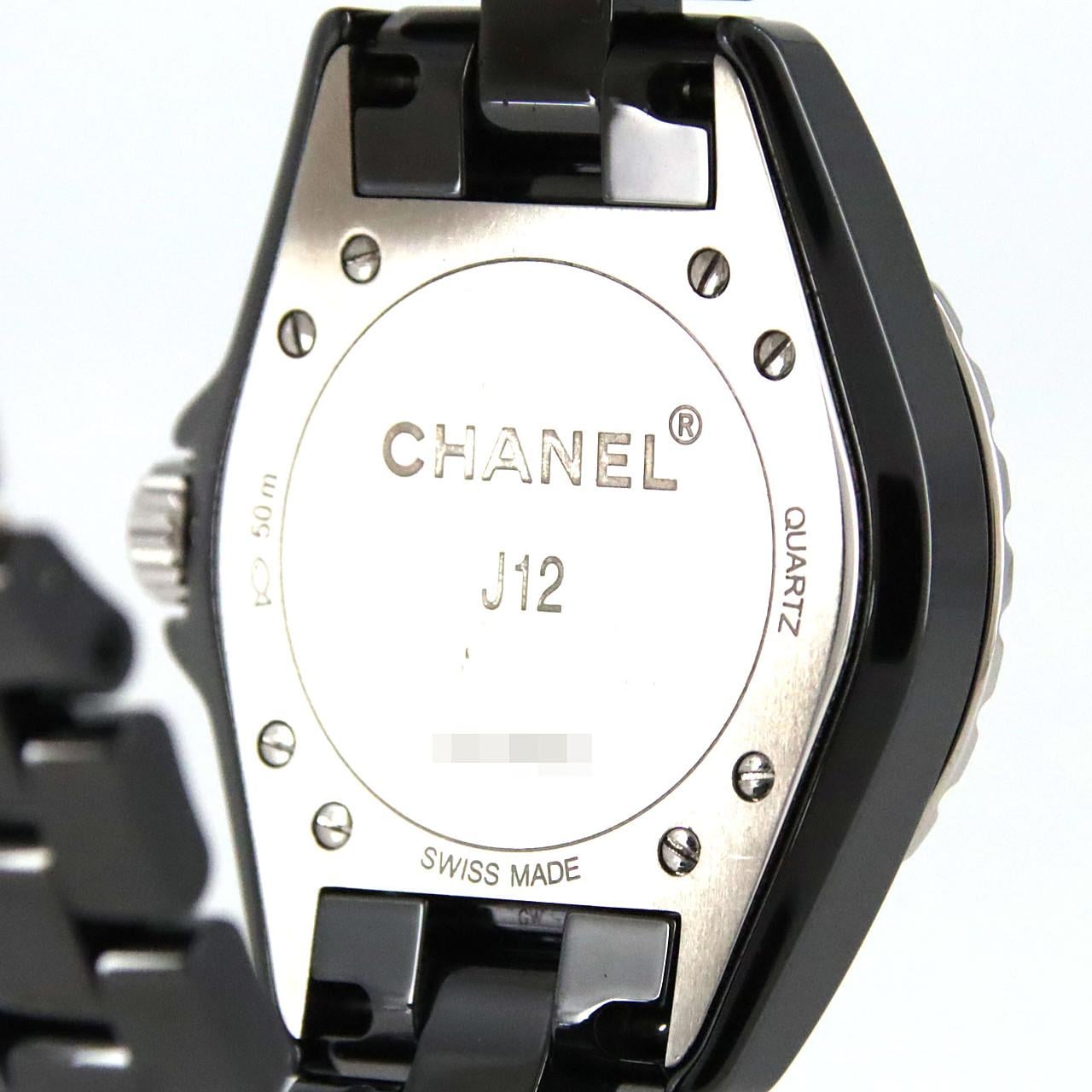 【ノーメンテナンス還元価格】シャネル J12 33mmセラミック/D･8P H3108 セラミック クォーツ