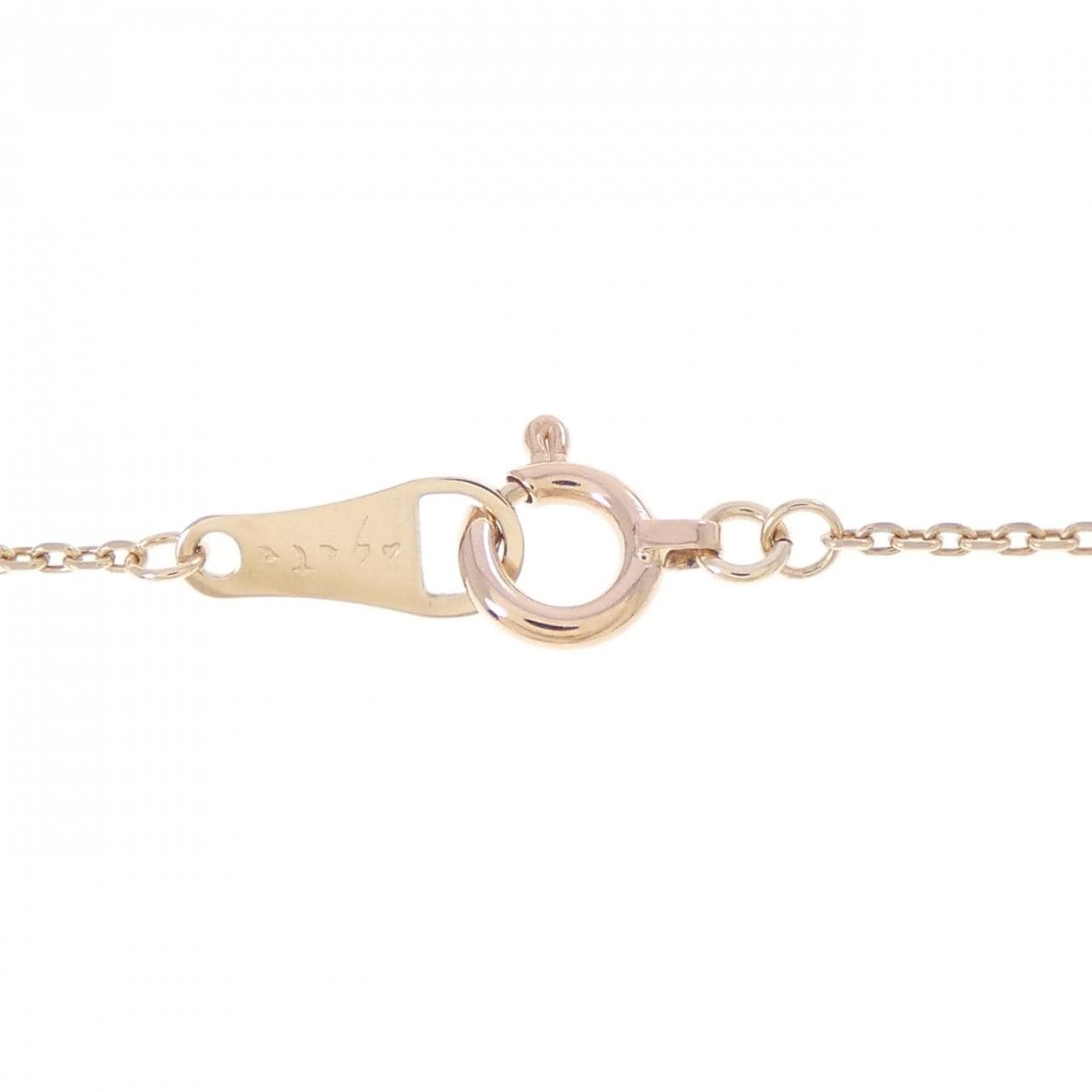 アガット ダイヤモンド ネックレス 0.03CT