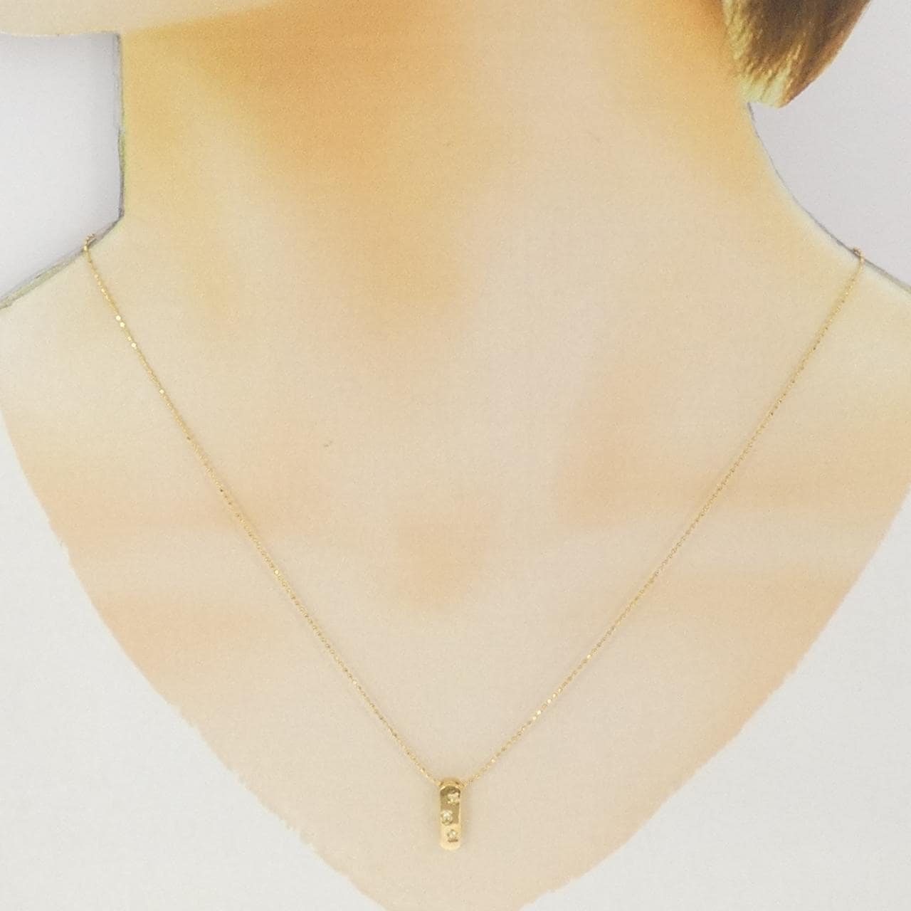 K18YG ダイヤモンド ネックレス