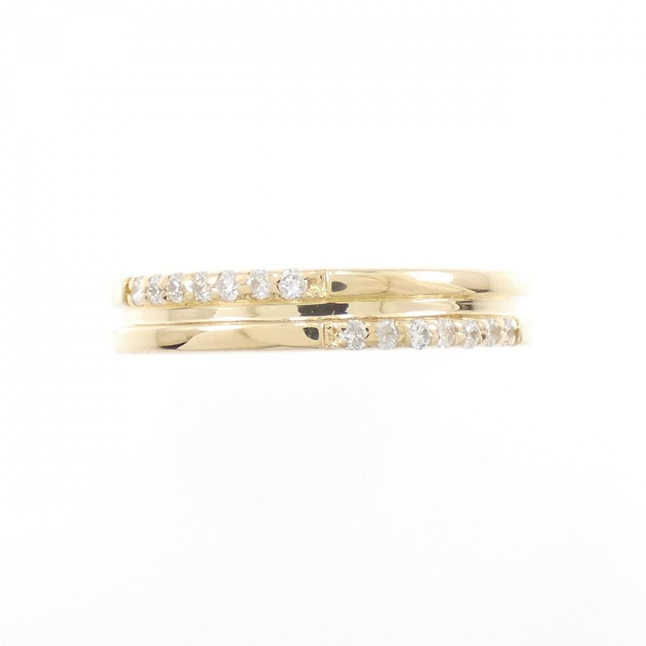 K18YG ダイヤモンド リング 0.11CT