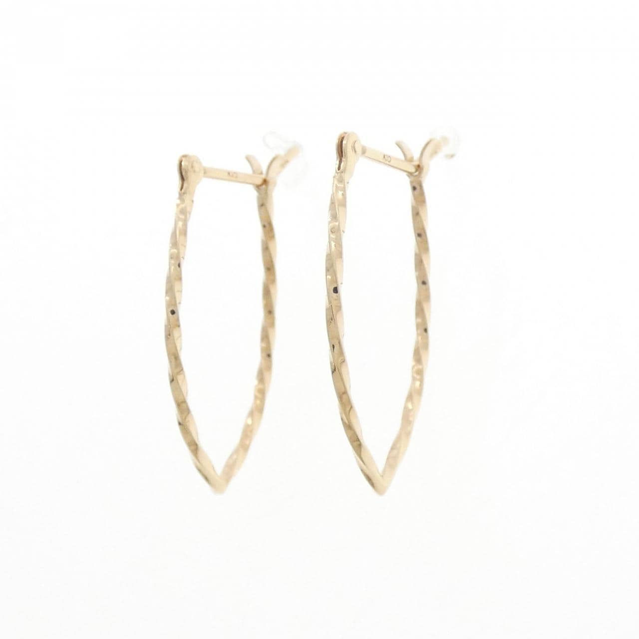 アガット K10YG ピアス